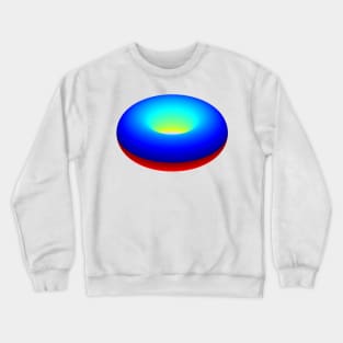 Psychedelic donut glazing Crewneck Sweatshirt